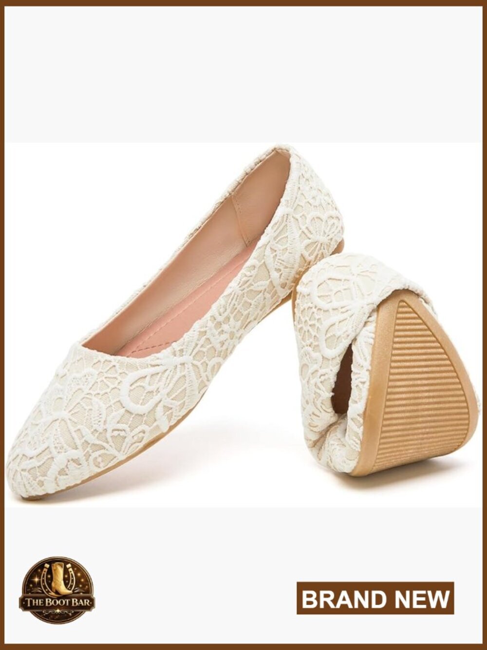 Women's Flats Flower Embroidered Ballet Shoes Pointed Toe Comfortable Dress